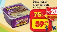 ÜLKER HOBBY FINDIK KREMASI KREM ÇİKOLATA 350 G